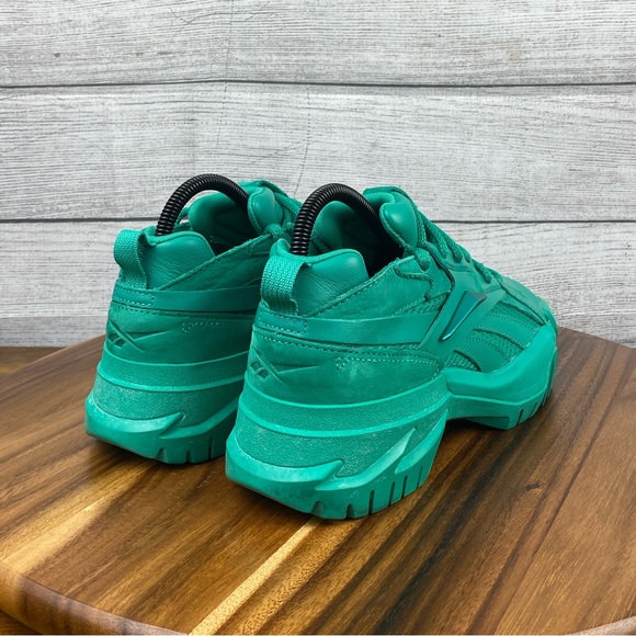 Reebok x Cardi B Club C V2 Emerald Green Sneakers Women’s Shoe Size 7.5 - Picture 5 of 12